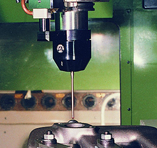 First dedicated probe for machine tools 1977